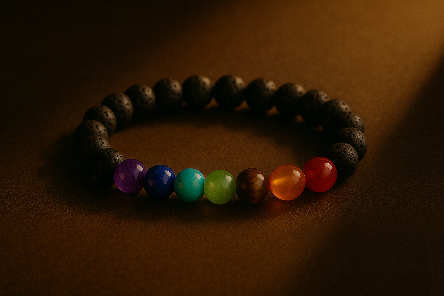 SEVEN CHAKRA BRACELET (SAPTBANDH)