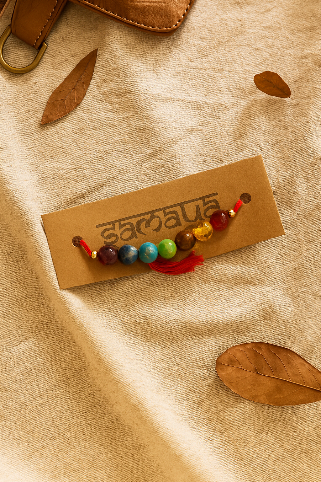 SEVEN CHAKRA RAKHI (SAPT-RAKSHA SUTRAM)