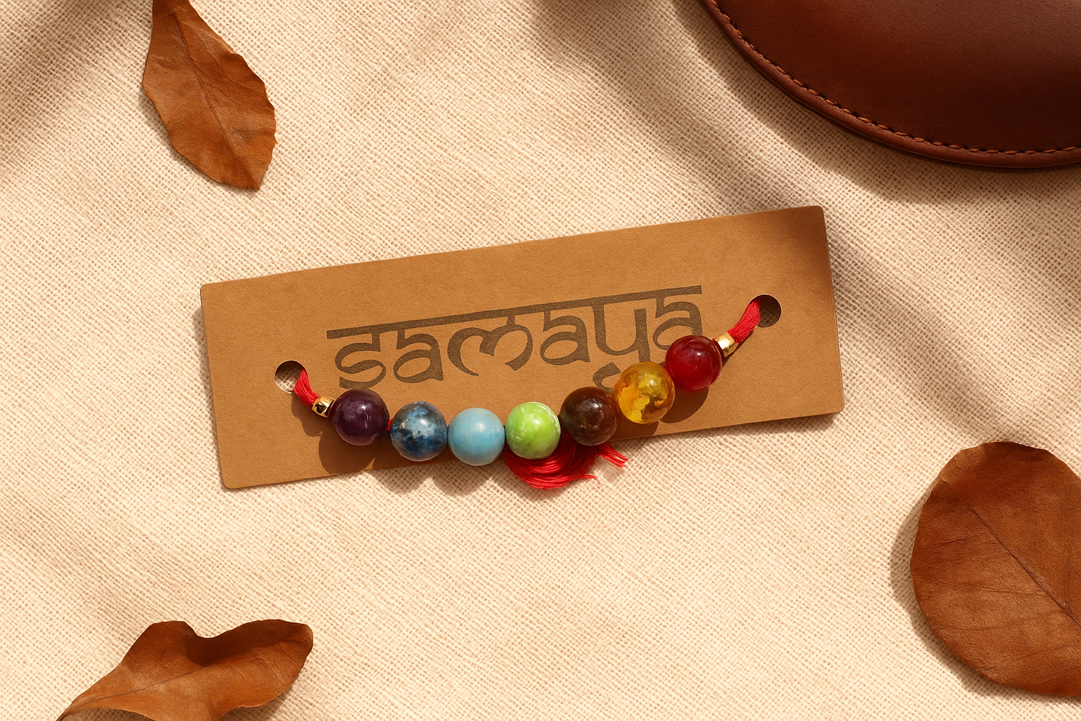 SEVEN CHAKRA RAKHI (SAPT-RAKSHA SUTRAM)