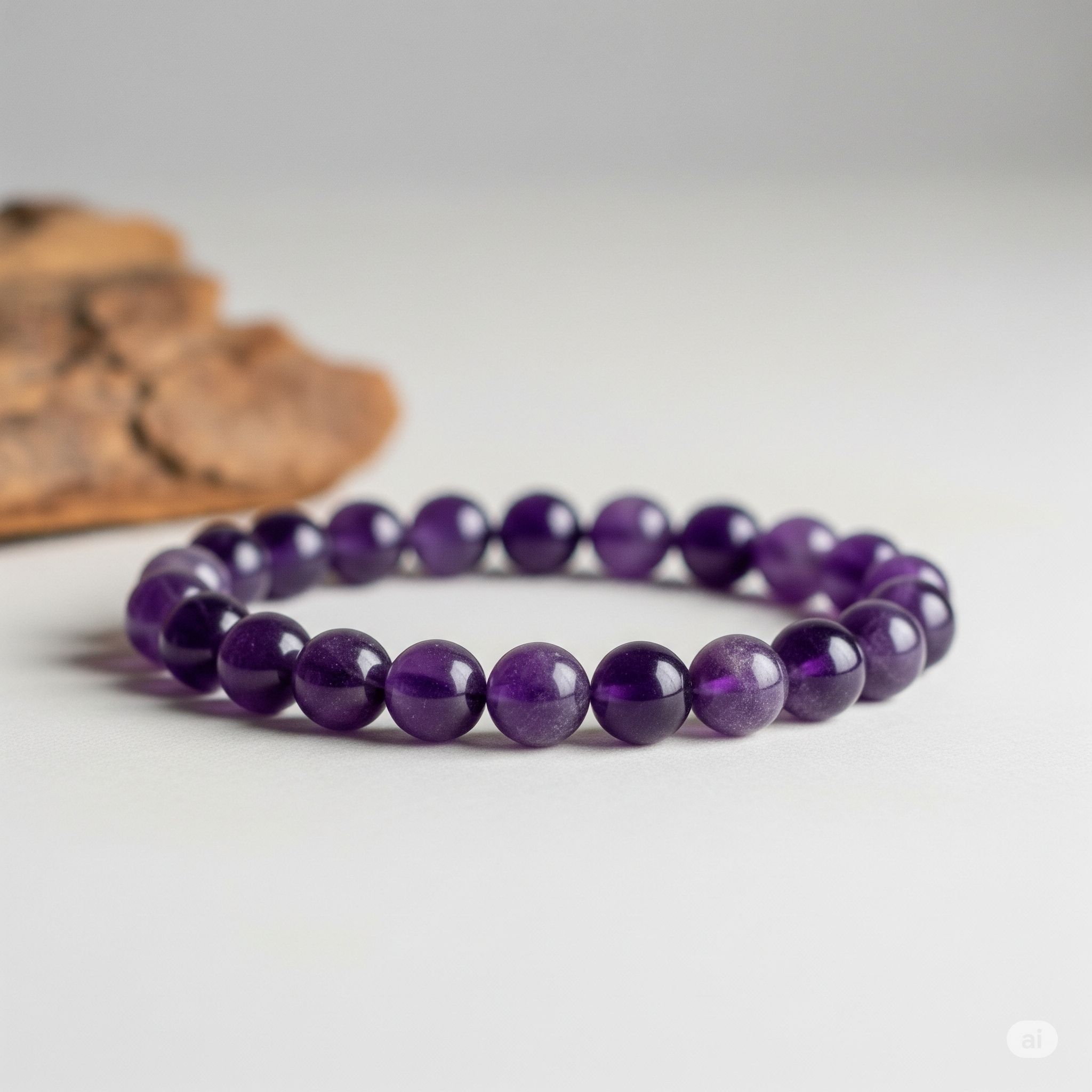 AMETHYST BRACELET (SAUMIRAKSHA)